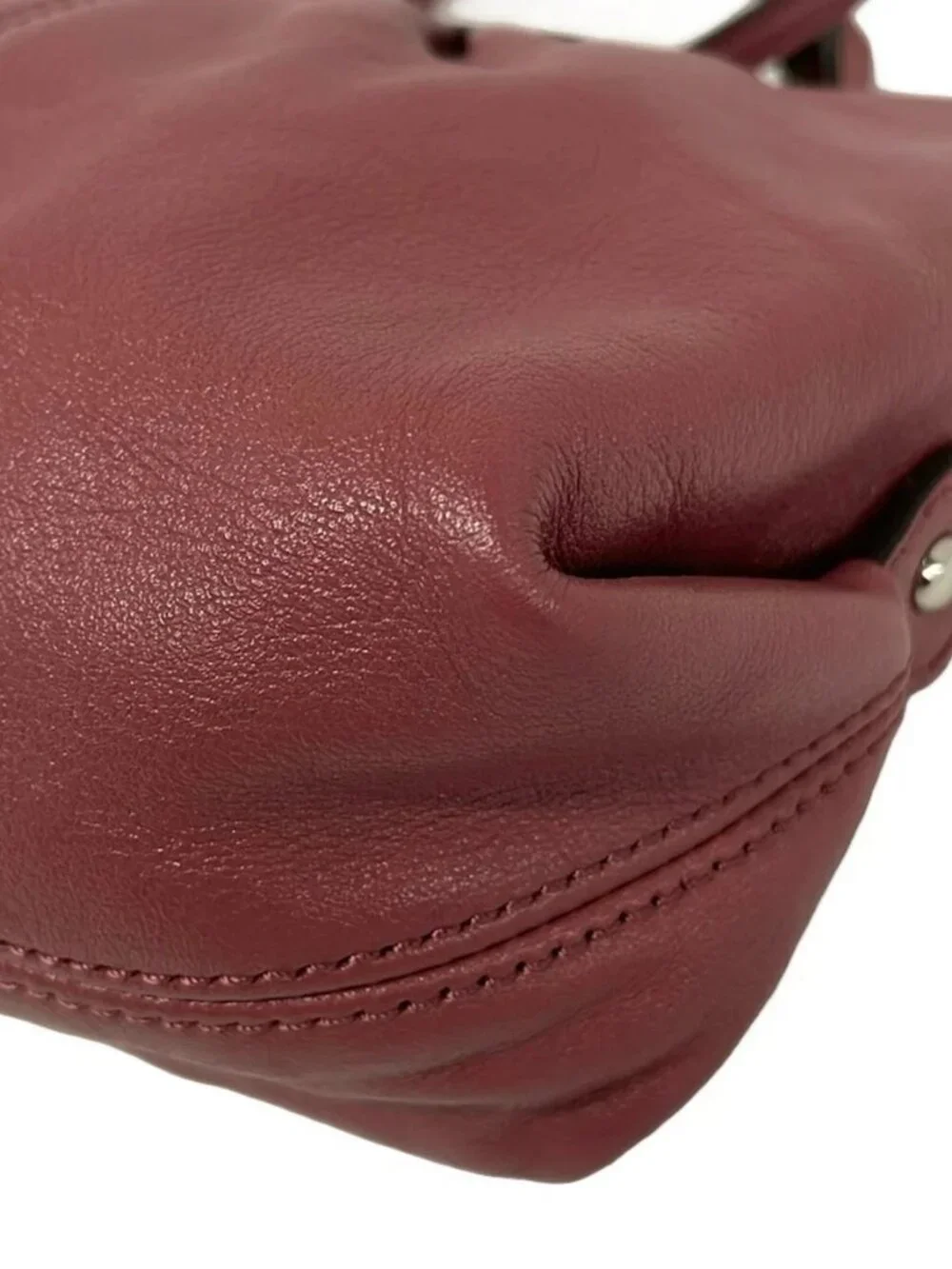 COACH Pink Leather Shoulder Bag